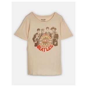 Lucky Brand Lonely Hearts Beatles Tee Size Large